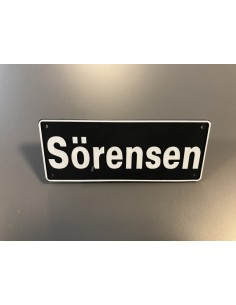 Sörensen Plattform Schild - Sörensen - 22 000 023
