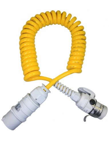 Adapterkabel Spiralkabel SmartCharge/CEKON, 7-polig auf 4-polig