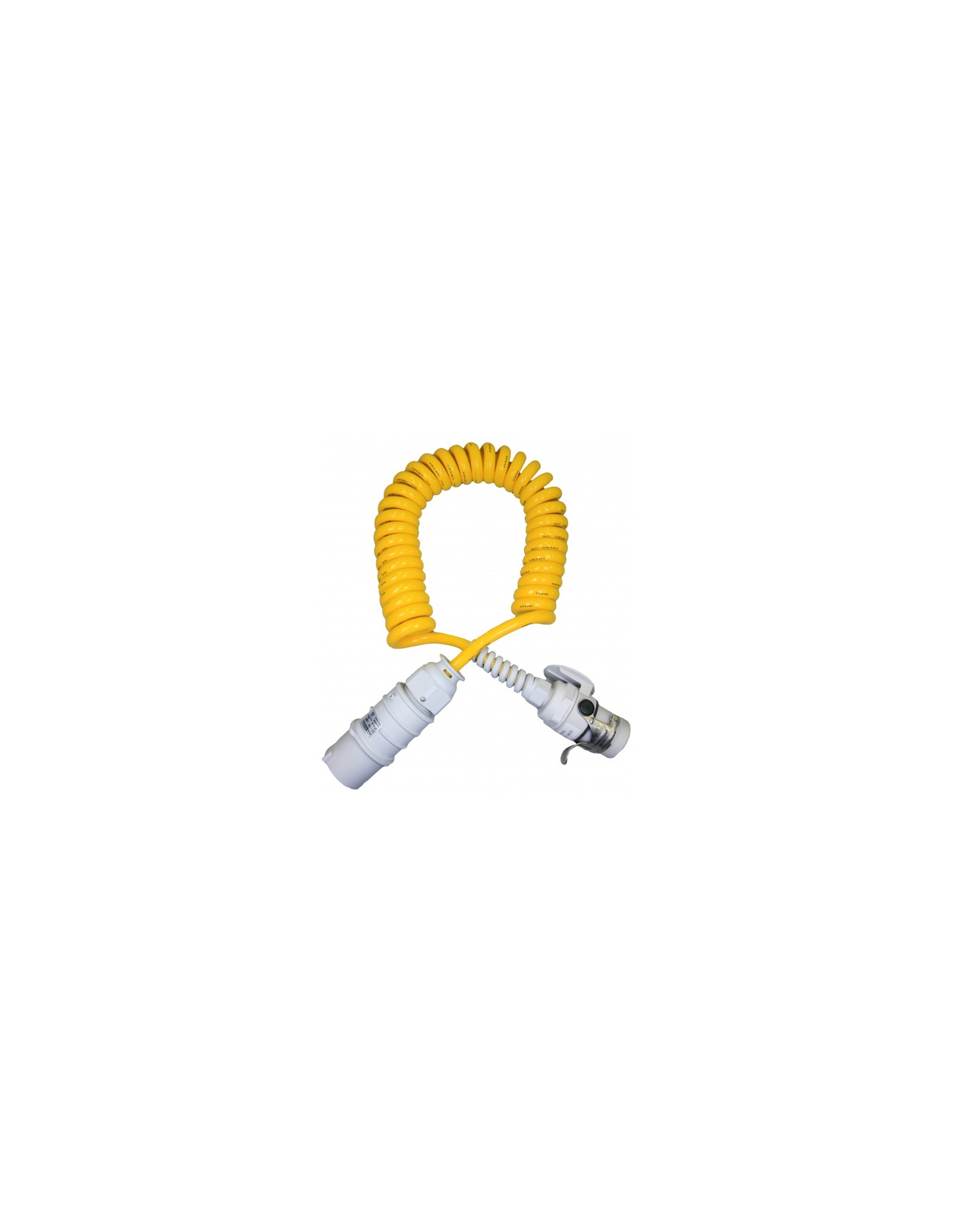 Adapterkabel Spiralkabel SmartCharge/CEKON, 7-polig auf 4-polig