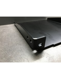 Aufhängeplatte Kantteil links S380MC  KTL schwarz RAL 9005 - Bär Cargolift - 101126047 2