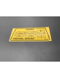 Bedienschild, Slimpanel