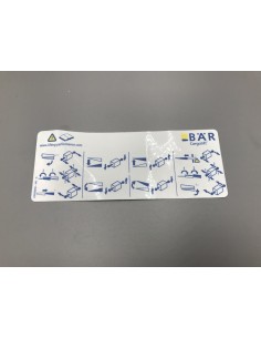 Bedienschild EVO H42 rechts